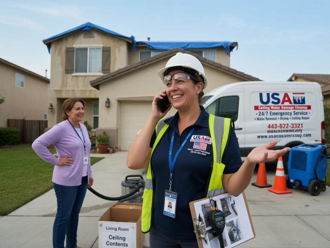 Ceiling Water Damage Restoration Diana, TX FAQs